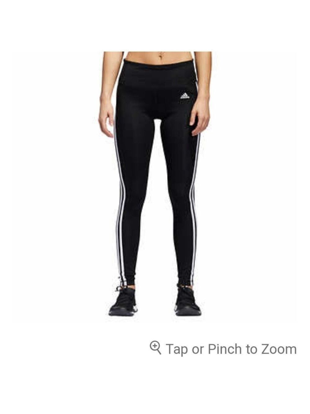 Adidas 3 Stripe Tight Black Large